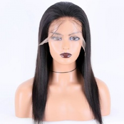 hot sale clip in 13x6 lace front wig with virgin human hair long lifetime  transparent lace wig