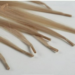 blonde color i tip hair extension factory with top quality